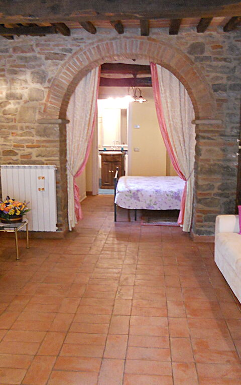 Casa Stefy: Kök, Vardagsrum