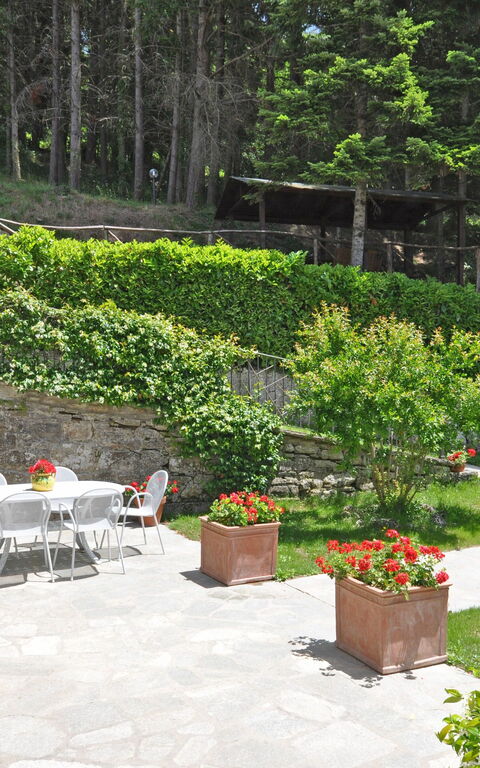 Villa Dame: Exteriör, Utomhus