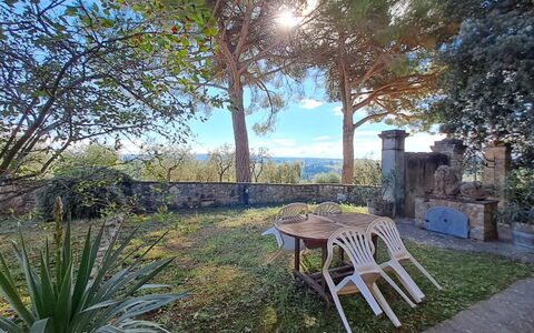 Semesterboende Arturo 1 - Macina: Balkong / terrass / uteplats, Trädgård