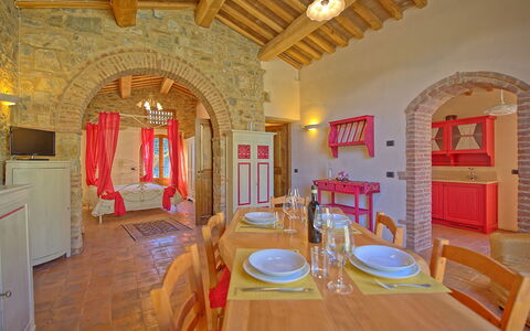 Semesterboende Arturo 2 - Dependance: Lunchrum, Vardagsrum