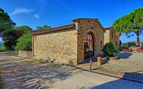 Semesterboende Arturo 2 - Dependance: Balkong / terrass / uteplats, Exteriör, Trädgård