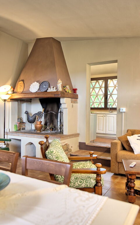 Casa Ovile: Lunchrum, Vardagsrum