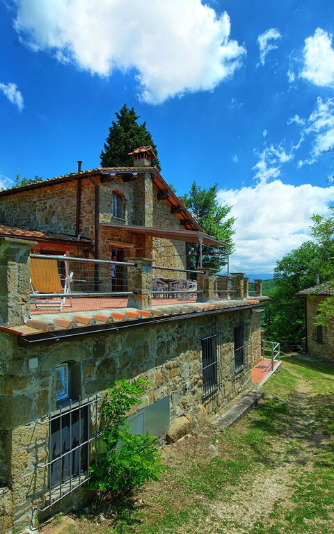 Panzalla: Exteriör, Trädgård