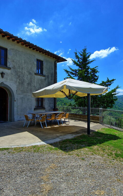 Panzalla: Exteriör, Trädgård