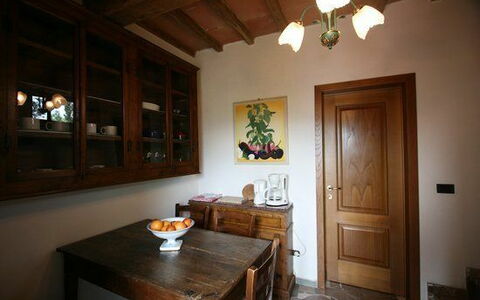 Semesterboende Cappella: Kök, Lunchrum