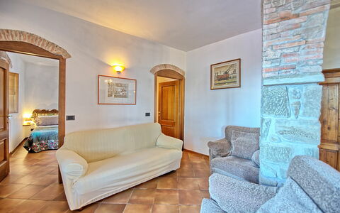 Semesterboende Fienile: Vardagsrum