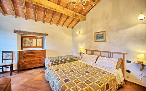 Semesterboende Fienile: sovrum