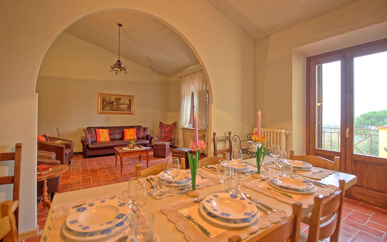 Villa Gloria: Lunchrum, Vardagsrum