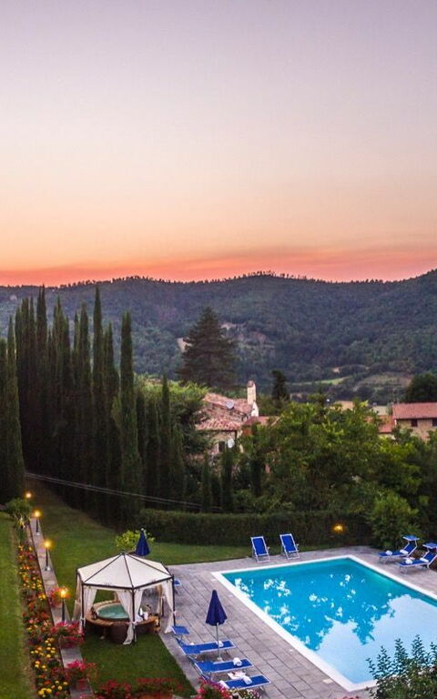 Palazzo Rosadi: slå samman, Trädgård