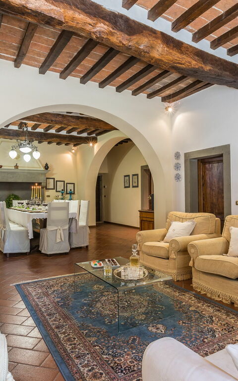 Palazzo Rosadi: Vardagsrum