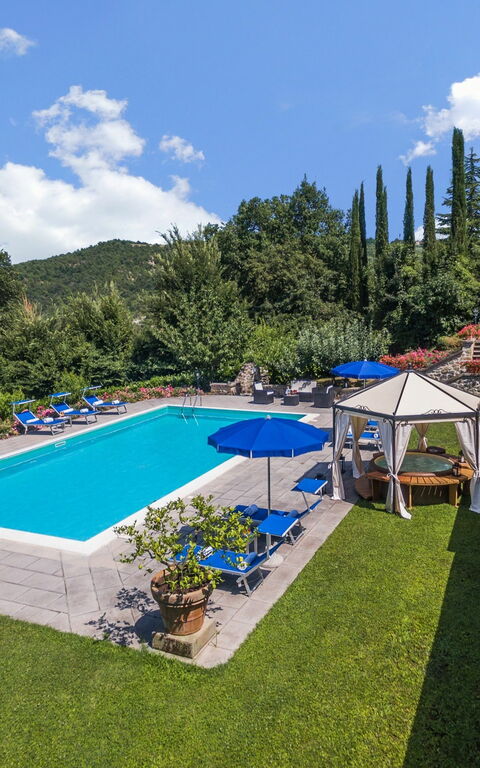 Palazzo Rosadi: slå samman, Trädgård