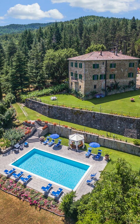 Palazzo Rosadi: slå samman, Trädgård