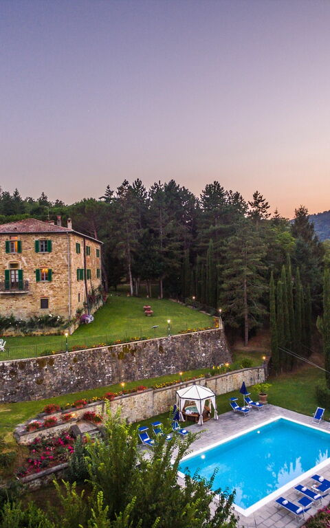 Palazzo Rosadi: slå samman, Trädgård