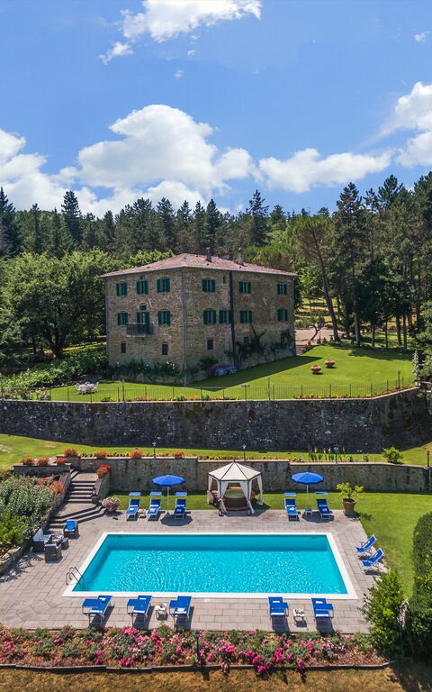 Palazzo Rosadi: slå samman, Trädgård