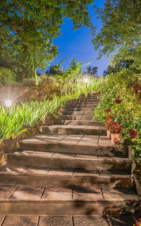 Torre Del Cielo: Trädgård