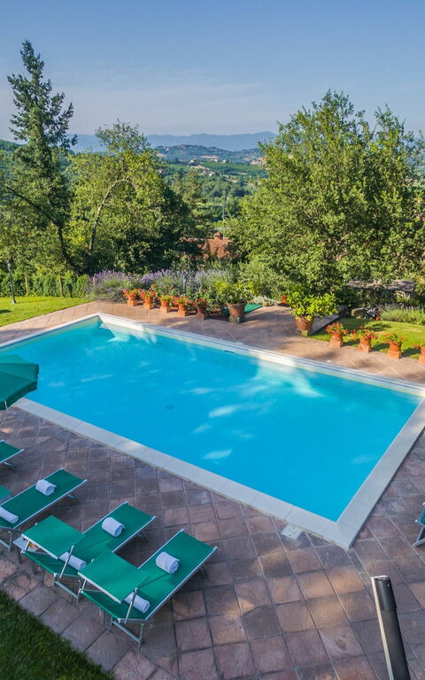 Torre Del Cielo: slå samman, Trädgård