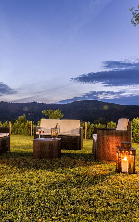 Torre Del Cielo: Trädgård