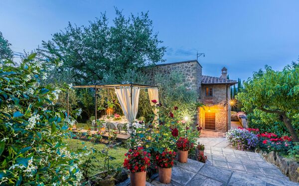 Torre del Cielo: Trädgård