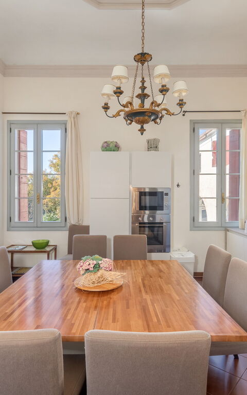 Ca' Marcello: Kök, Lunchrum