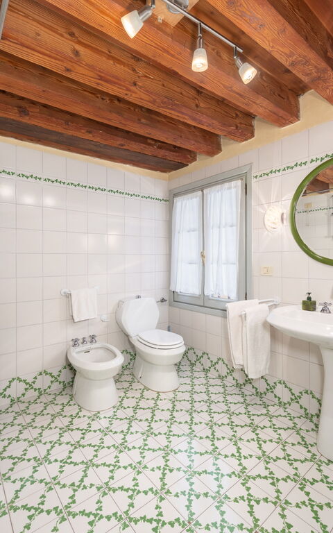 Ca' Marcello: Badrum