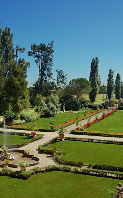 Ca' Marcello: Trädgård, Visningar