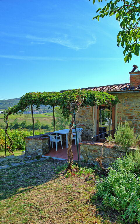 Scerfio: Exteriör, Trädgård