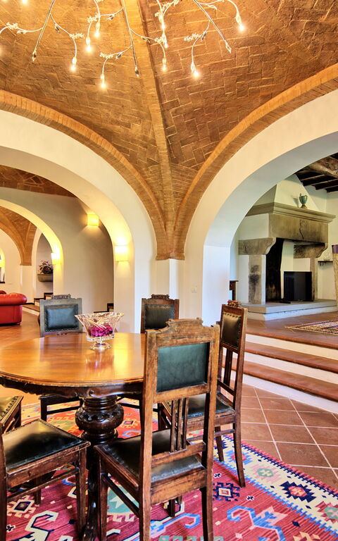 Casavecchia: Lunchrum, Vardagsrum