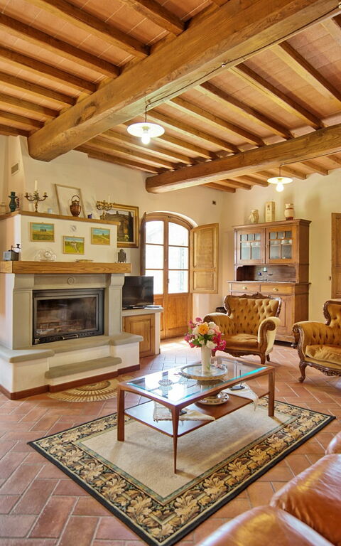 Villa Poggetta: Vardagsrum