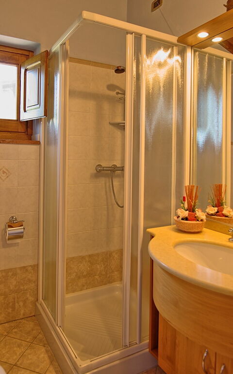 Villa Poggetta: Badrum