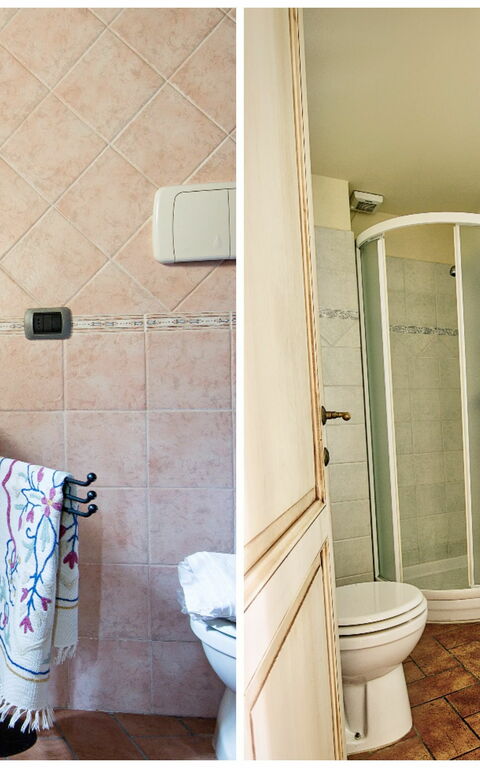 Villa Il Nido: Badrum