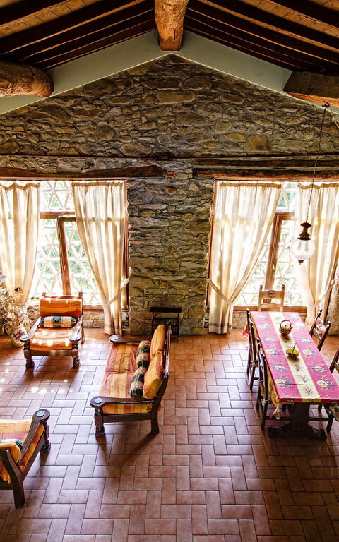 Villa Il Nido: Lunchrum, Vardagsrum