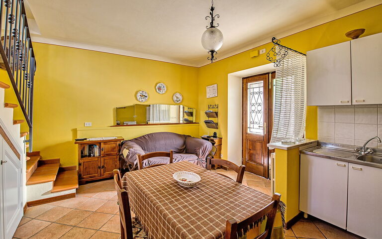 Il Palazzetto: Kök, Lunchrum, Vardagsrum