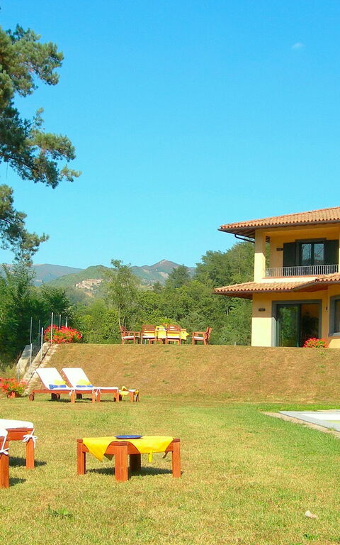 Villa Saida: slå samman, Trädgård, Utomhus