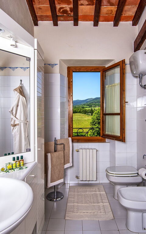 Podere Sant'angelo: Badrum