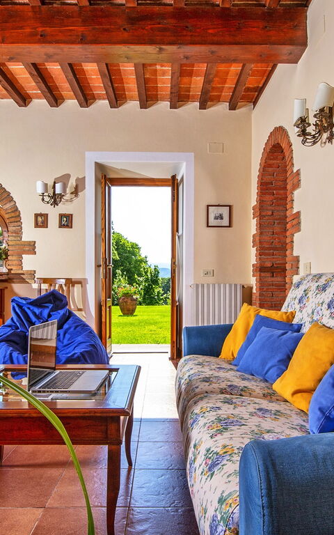 Podere Sant'angelo: Vardagsrum