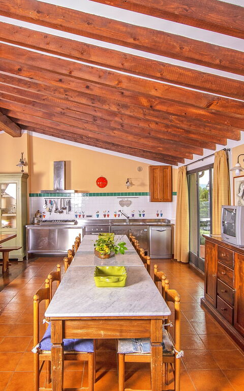 Podere Sant'angelo: Kök, Lunchrum