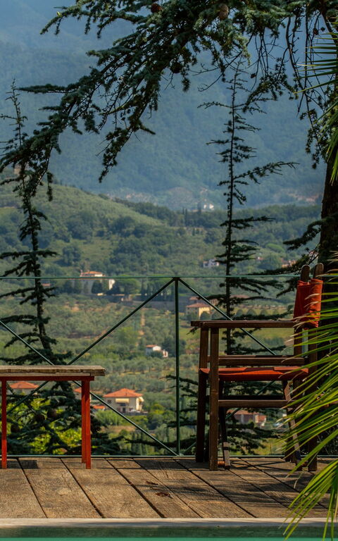 Villa Pedone: Trädgård, Utomhus