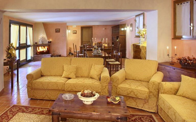 Villa Le Ferrette: Vardagsrum