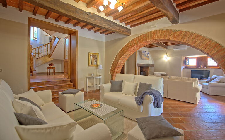 Villa Crispinino: Vardagsrum