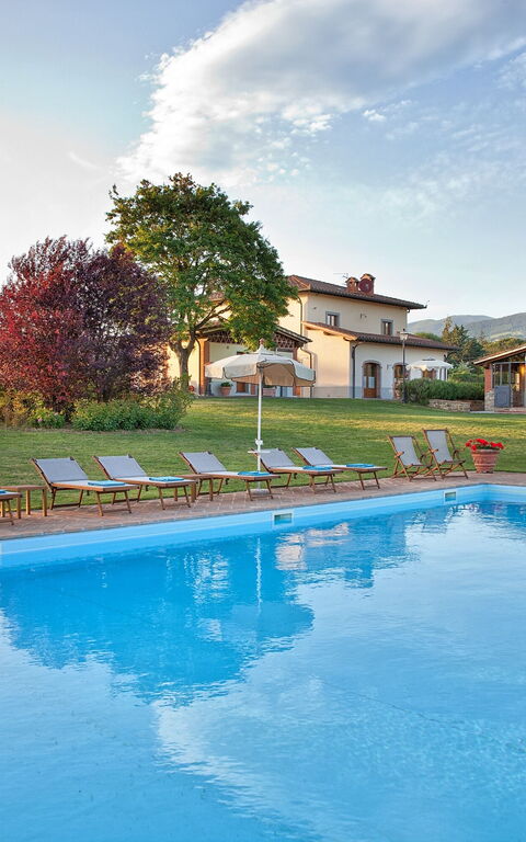 Villa Sant' Angelo: slå samman, Trädgård