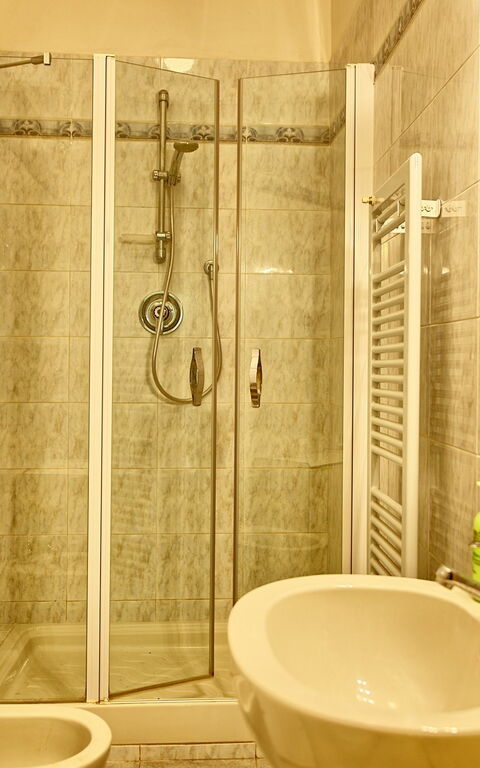 Villa Buonaparte: Badrum