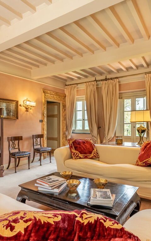 Villa De Ranieri: Vardagsrum