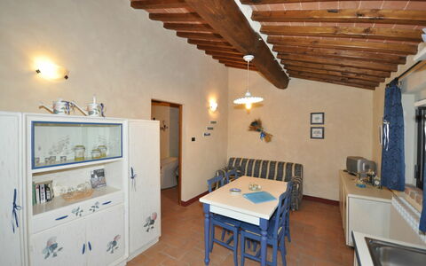 Semesterboende Ortensia: Kök, Lunchrum, Vardagsrum