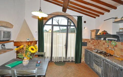 Semesterboende Olivo: Kök, Lunchrum, Vardagsrum