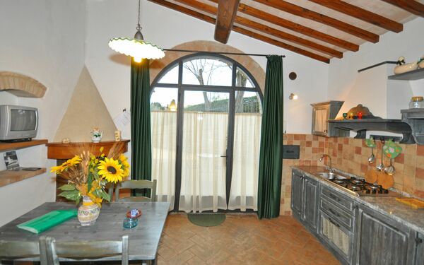 Semesterboende Olivo: Kök, Lunchrum, Vardagsrum