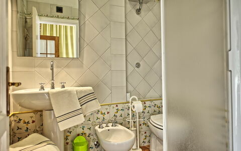 Semesterboende La Capanna: Badrum