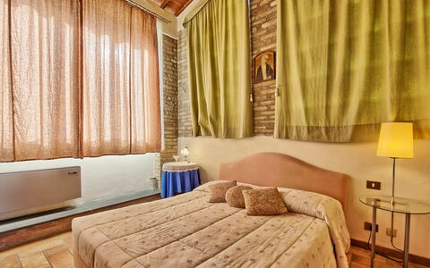 Semesterboende La Capanna: sovrum