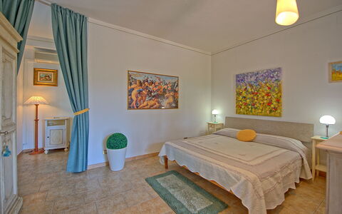 Semesterboende Ovile: Kök, Lunchrum, sovrum, Vardagsrum