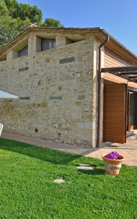 Capannino: Exteriör, Trädgård