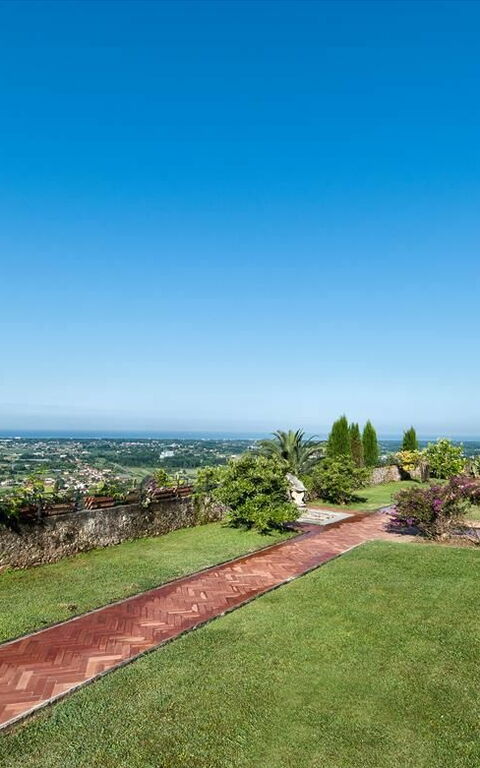 Villa Camaiore: Trädgård, Visningar